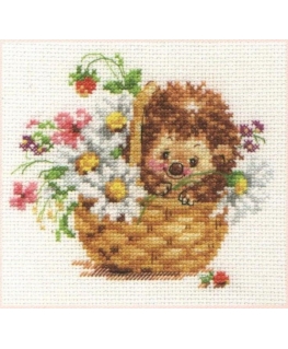 Beldizart Hedgehog in daisies S0-113