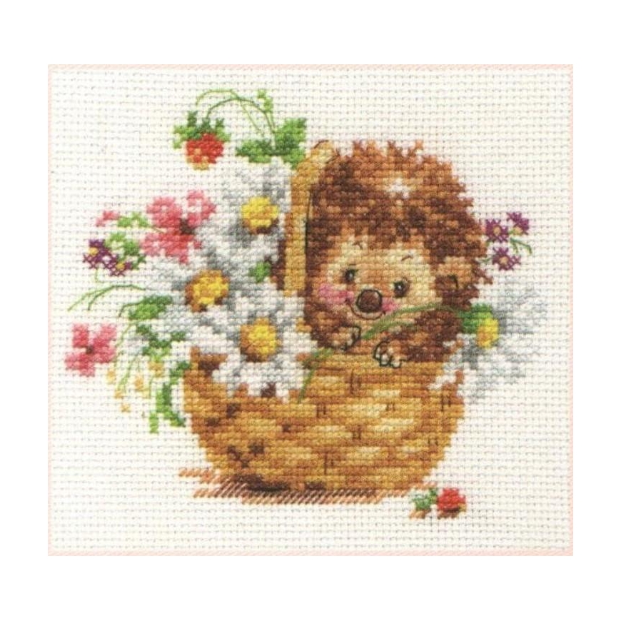 Beldizart Hedgehog in daisies S0-113