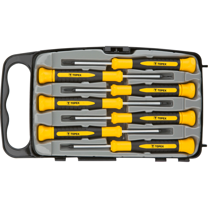 Topex Precision screwdrivers, 7 pcs