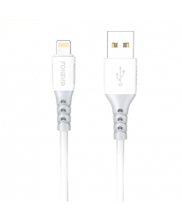 USB to Lightning Cable Foneng X66, 20W, 3A, 1m (white)