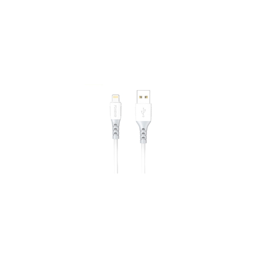 USB to Lightning Cable Foneng X66, 20W, 3A, 1m (white) – 2