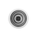 Wall lamp Orno KORIN 10, bottom lamp, 60W, E27, steel, white Wall lamp Orno KORIN 10, bottom lamp, 60W, E27, steel, white