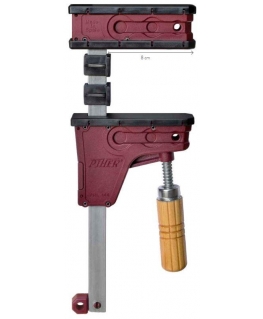 Piher Parallel jaws clamp PRL 400, 30cm, max 4000N