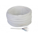 Oem Signalizacijos kabelis YDTY 6-branduolių 0.5mm - baltas - 100m Oem Signalizacijos kabelis YDTY 6-branduolių 0.5mm - baltas - 100m