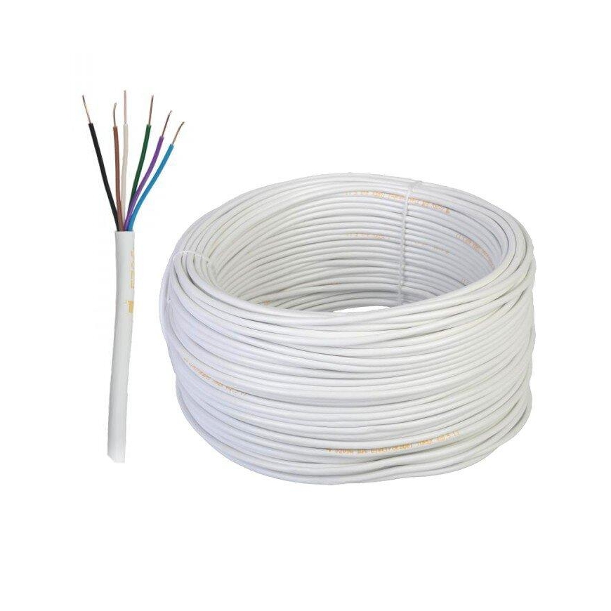 Oem Alarm cable YDTY 6-core 0.5mm - white - 100m – 4