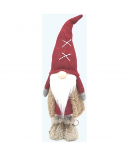Saska Garden elf with a beard 17x10x59cm