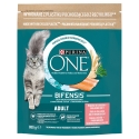 PURINA One Bifensis Adult Salmon - kassi kuivtoit - 800 g