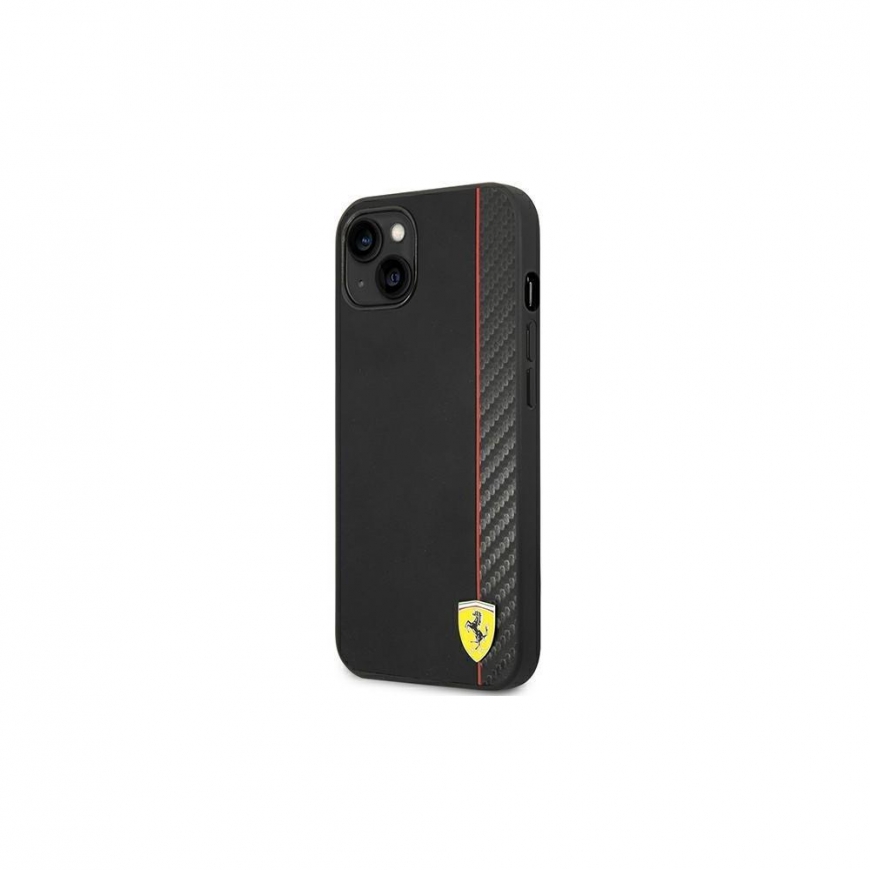 Ferrari FEHCP14MAXBK iPhone 14 Plus 6.7" Black/Black Hard Carbon Case – 2