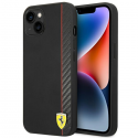 Ferrari FEHCP14MAXBK iPhone 14 Plus 6.7" Black/Black Hard Carbon Case Ferrari FEHCP14MAXBK iPhone 14 Plus 6.7" Black/Black Hard Carbon Case