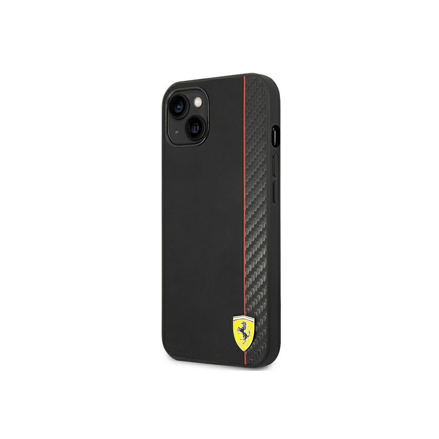 Ferrari FEHCP14MAXBK iPhone 14 Plus 6.7" Black/Black Hard Carbon Case – 4