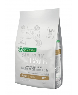Nature's Protection Superior Care Sensitive Skin&Stomach with lamb Adult Small Breeds 1.5kg, dry feed for small breed adult dogs
