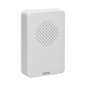Orno Elektroninis vieno tono laidinis durų skambutis LARK MAXI AC, 230V, baltas Orno Elektroninis vieno tono laidinis durų skambutis LARK MAXI AC, 230V, baltas