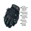 Mechanix Wear Taktinės pirštinės Mechanix TS RECON juodos M dydis. Mechanix Wear Taktinės pirštinės Mechanix TS RECON juodos M dydis.
