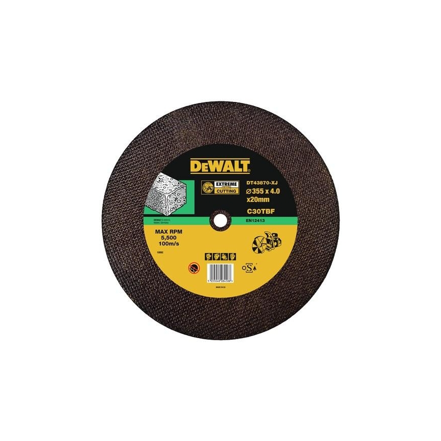 DeWALT saw aluminum oxide disc for