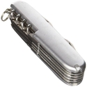 Topex 11 blade pocket knife, stainless steel Topex 11 blade pocket knife, stainless steel