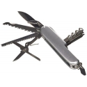 Topex 11 blade pocket knife, stainless steel Topex 11 blade pocket knife, stainless steel