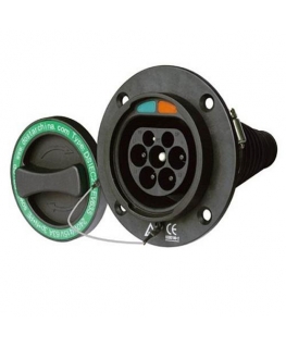 Electric car socket Duosida Type 2 (Male), 32A, 3-phase