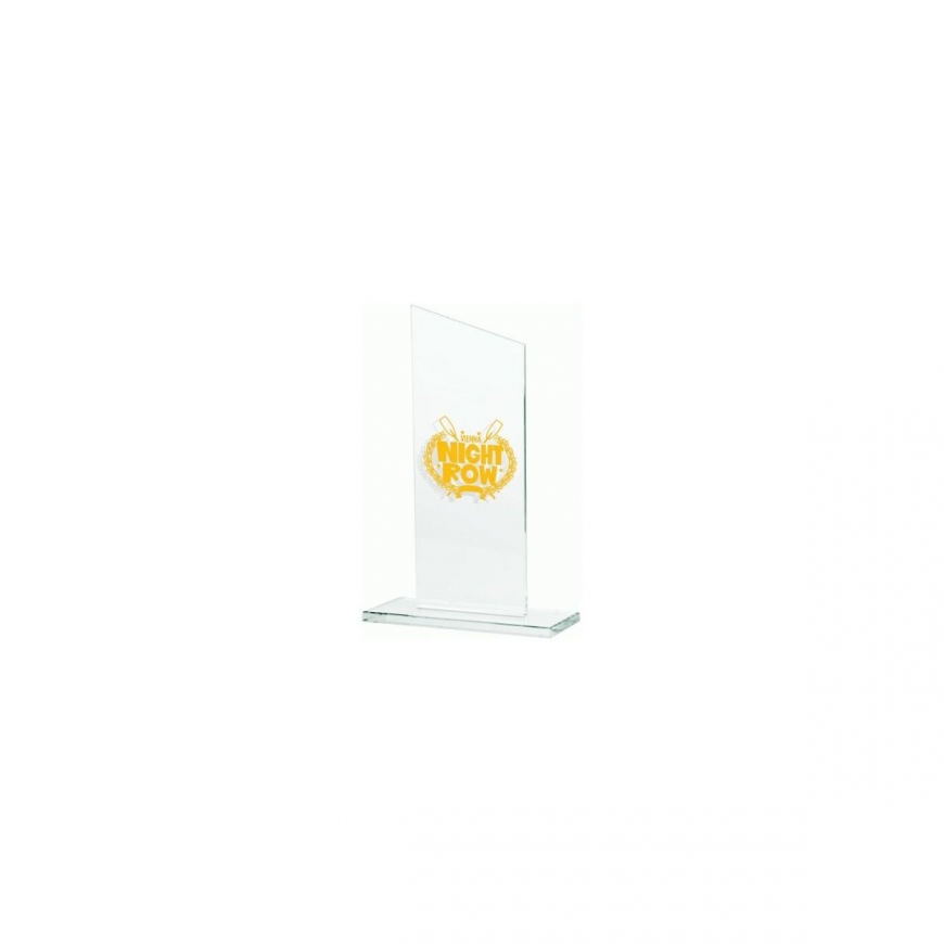 Tryumf Engraved glass trophy + paint filler – 2