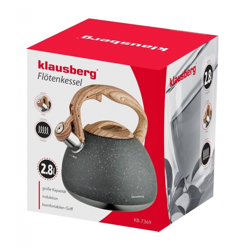 Kettle Teapot with whistle 2.8L KLAUSBERG KB-7509 – 4
