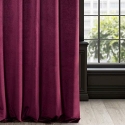 Eurofirany DIVA LINE RIA Soft velvet night curtain, 140X250 cm, loops / rings, color: burgundy Eurofirany DIVA LINE RIA Soft velvet night curtain, 140X250 cm, loops / rings, color: burgundy