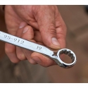 Stanley flat double-ended spanner set 12 pcs 8-19 mm