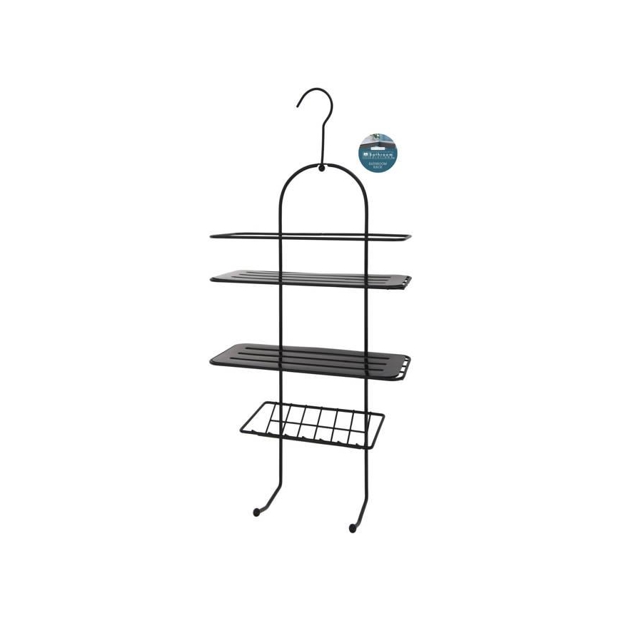 Mondex Półka bath 25x12xh45cm 3-półkowa metal