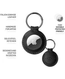 FIXED Case for AirTag, Juodas