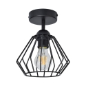 Hanging lamp Orno WAYA wall lamp, power max. 1x60W, E27, black, short Hanging lamp Orno WAYA wall lamp, power max. 1x60W, E27, black, short