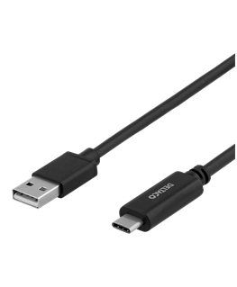 Deltaco USBC-1007-LSZH USB кабель 3 m USB 2.0 USB A Черный