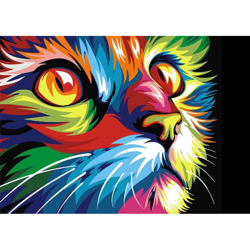 Beldizart Rainbow Cat 38 x 27 cm WD200