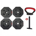 Compound dumbbell 10 KG (4X2.5KG) Eb Fit Compound dumbbell 10 KG (4X2.5KG) Eb Fit