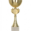 Detail Golden metal cup