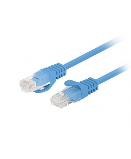 PATCHCORD CAT.5E UTP 3M BLUE FLUKE PASSED LANBERG 10-PACK