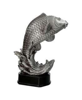 Detail Cast figure - fish - carp