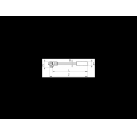 Handle with flexible 3/4 "square 450mm Irimo Handle with flexible 3/4 "square 450mm Irimo