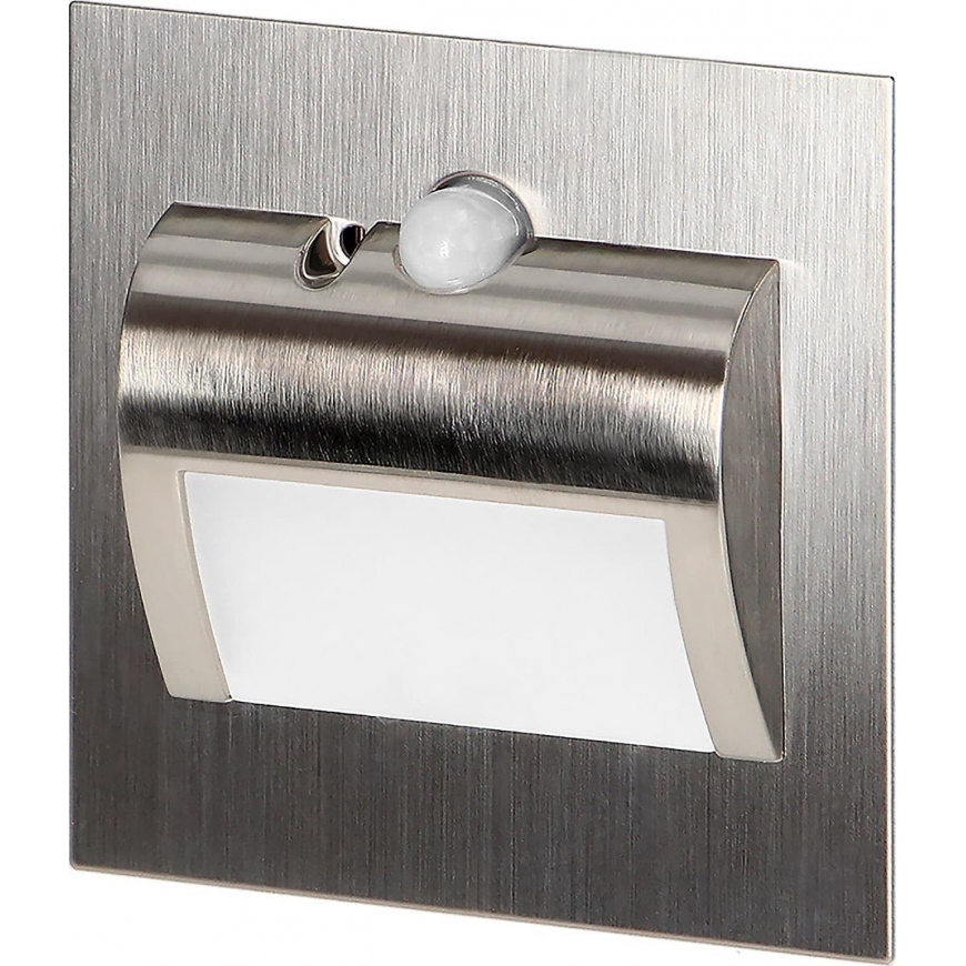 Oprawa schodowa Orno DRACO LED NEW 1,5W, oprawa schodowa podtynkowa, 12VDC, 30lm, 3000K, satin, ruchu ruchu i zmierzchu AD-OS-61 – 2