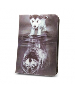 Mocco Universal Little Wolf Case Универсальный Чехол для Планшета 9-10”