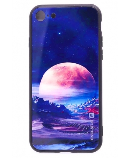 Evelatus Apple iPhone 7/8/SE2020/SE2022 Picture Glass Case Flower Power