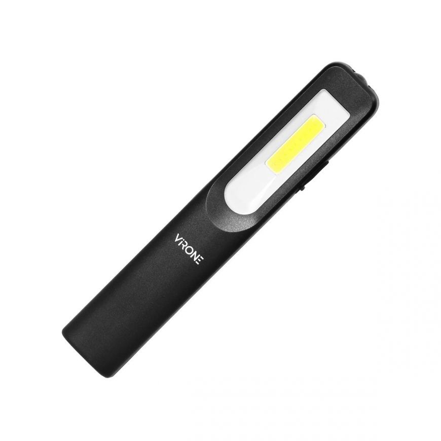 Orno Workshop LED lamp 3W 200lm + 3W 150lm, 1200mah, 3 modes: 100%, 50%, front LED, magnet, sling – 2
