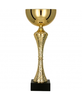 Detail Golden metal cup