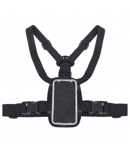 Maclean MC-446 Running Sports Mobile Phone Chest Strap Holder Universal Adjustable Exercise Active