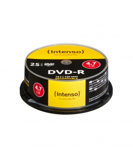 Intenso DVD-R 4.7GB, 16x 25 pc(s)