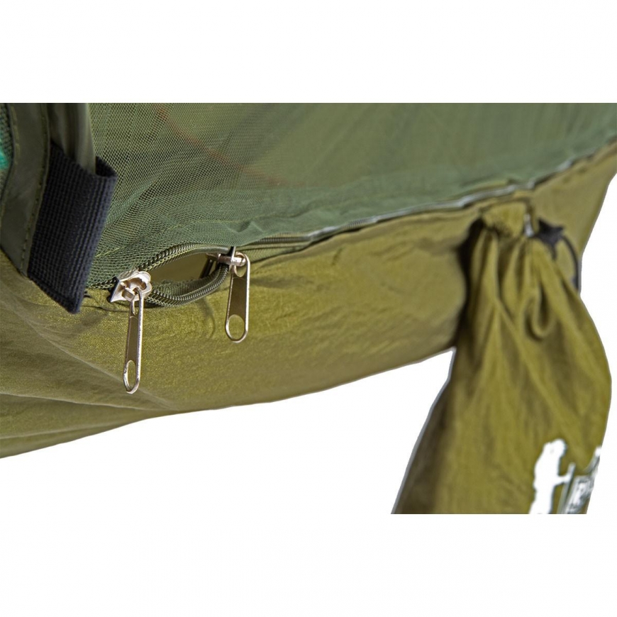 Enero Camp TOURIST HAMMOCK FOR 2 PERSONS 270X140CM WITH MOSQUITO NET BLUE – 5
