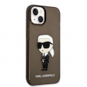 Karl Lagerfeld dėklas, skirtas iPhone 14 Plus 6,7" KLHCP14MHNIKTCK juodas hardcase Ikonik Karl Lagerfeld Karl Lagerfeld dėklas, skirtas iPhone 14 Plus 6,7" KLHCP14MHNIKTCK juodas hardcase Ikonik Karl Lagerfeld
