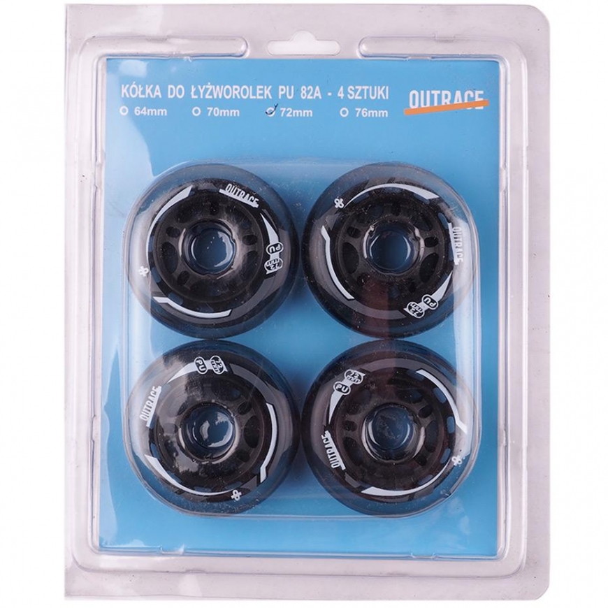 Outrace 72 mm inline pačiūžos ratai