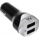 MACLEAN MCE157 Maclean MCE157 Car charger max4.8A 2xUSB Qualcomm QC QC 3.0 plus 1.5m silver