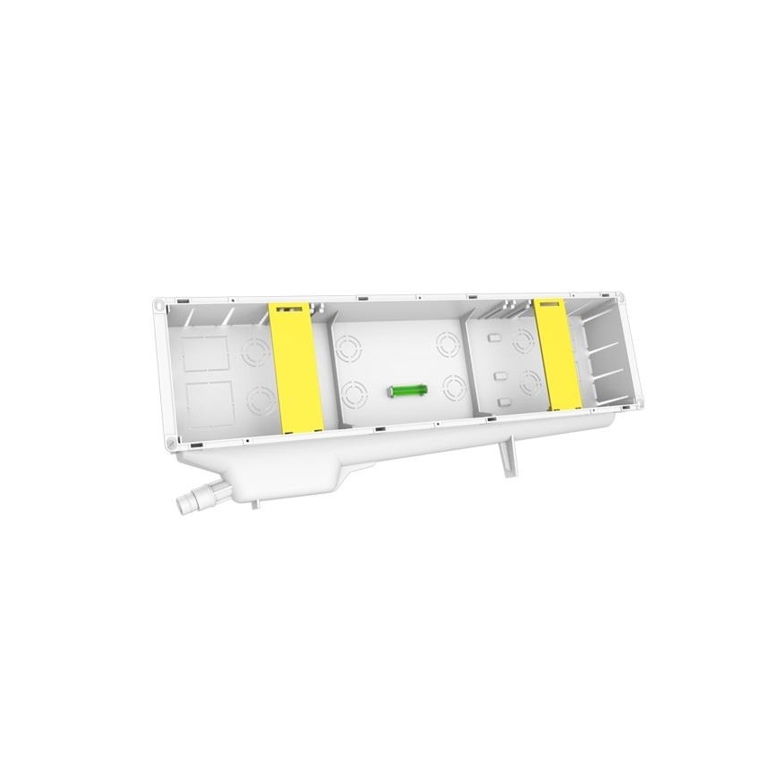 Plaster box for the indoor unit of the conditioner Tecnosystemi, Elisyum Hydronic Elite with drainage 528x140x67