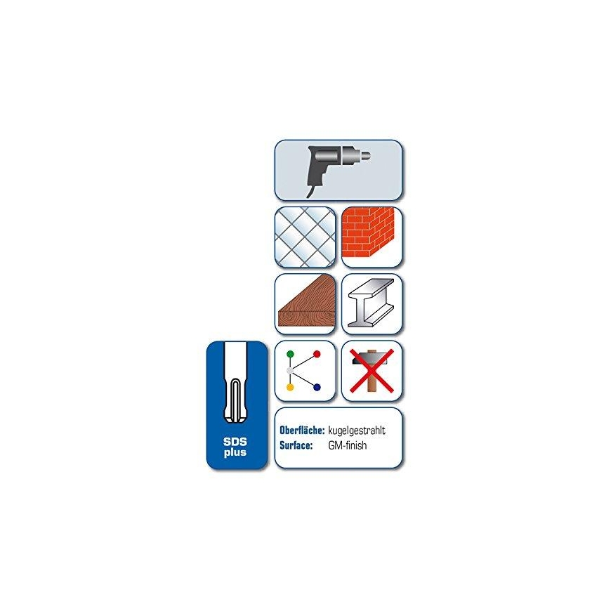 Drill Alpen, Fresa multifunzione Profi Multicut in metal – 5