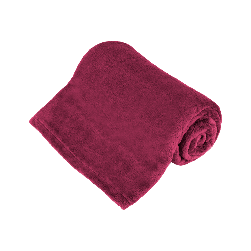 Wool blanket 150x200 cm TEESA - purple