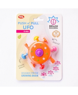 Brain Builders interactive game "UFO" 6 months+ / Push and Pull UFO